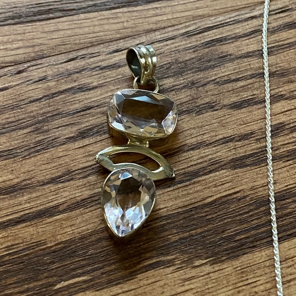 Necklace with two pendants to be added to a chain. Excellent condition - Picture 5 of 7